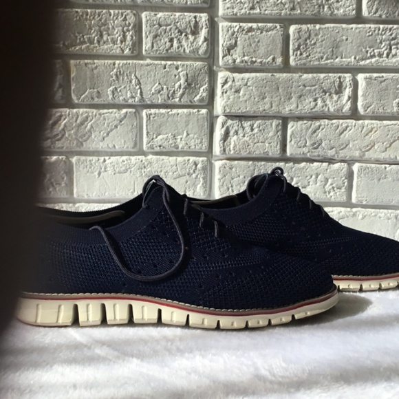 Looks Mens Mesh Sneakers wingtip Oxford Lightweight Walking Sz 9” - Picture 2 of 7